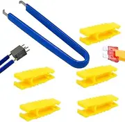 Funayama Car Fuse Puller, Car Relay Puller Pliers, 6-Pack Automobile Fuse Pullers Fuse Extraction Tools for Car Motorcycle Truck SUV Automotive Repair Tools