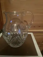 New Cut Glass Pitcher - 8 1/4”