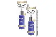 2 x Olay Regenerist Retinol 24 Max Night Serum 30ml