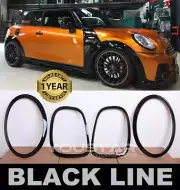 EXPRESS GLOSS BLACK Headlight & Tail light Trims for MINI F55 F56 F57 Cooper JCW (for: Mini)