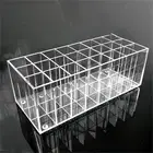 24 Slot Lipstick Organizer Lip Gloss Holder for Bedroom Bathroom Living Room