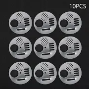 10Pcs Stainless Steel Bee Hive Nuc Box Entrance Gates Beekeeping Equipment Tools