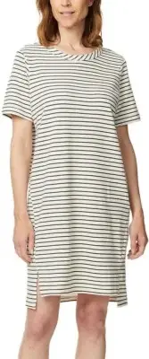 NWT Buffalo By David Bitton Women's Striped Pullover Dress Size L $60 2HL212