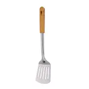 4PC Stainless Steel Cooking Utensils Wooden Handle Spatula Rice Spoon Frying Shovel kitchenware kitchen Baking Accessories