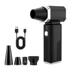 Fan Cordless Compressed Air Duster Dry Blower for Keyboard Car Indoor