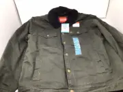 Coleman Sherpa Lined Durable Twill Shell Jacket, Tear Resistant Large (I1)