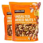 Kirkland Signature Extra Fancy Unsalted Mixed Nuts 1.13kg -2 pack
