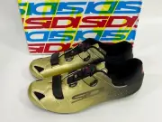 Sidi Sixty Road Cycling Shoes ( Black Gold ) Made in Italy