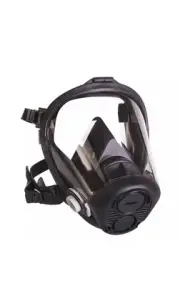 BRAND NEW in BOX! Honeywell RU65001S SMALL Full Face Respirator with Head Strap