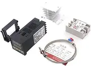 C100 Digital Temperature Controller Thermostat Output Max.40A Relay K Thermocouple Probe
