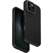 Uniq iPhone 16 Pro Max (6.9") Keva Case - Black Magsafe Compatible - Matte Finished - Built-In Kickstand at Camera Lens Bezel for Hands-Free Viewing [UNIQ-IP6.9P(2024)-KEVMMBLK]