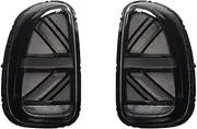Pair Car LED Taillights Assembly Compatible With BMW Mini Cooper Countryman R60 2011-2016 Union Jack Rear Brake Dynamic Turn Signal Lights(2PCS Smoke)