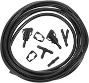 ETHZZLE 6 Pcs Windscreen Washer Hose Repair Kit Durable Nozzle Hose Connectors High Temperature Resistant Leak Design