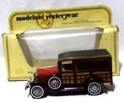 KKar Matchbox - 1978 Yesteryears - Y-21 * 1927 Ford "A" - Bronze - A & J Box