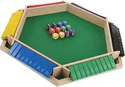 HOOTNEE Drink Game Table 6 Topper for Poker Mahjong for Ktv Bars and Parties