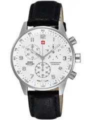 Swiss Military SM34012.06 Chronograph Mens Watch 41mm 5 ATM