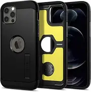 [Spigen] Tough Armor XP Case Designed for Apple iPhone 12/12 Pro (2020) [6.1-inch] Impact Shock Proof Kickstand Hard Cover - Black
