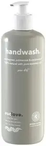 EUCLOVE Hand Wash Lemongrass, Palmarosa & Cedarwood Pump 500ml
