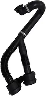 Muzhen Store 13717594721 Compatible with BMW 7' F01 F02 740i 740Li X6 E71 35ix Turbocharger Bypass Valve Assembly Thrust Ventilation Hose Accessories (Color : Double Connector)