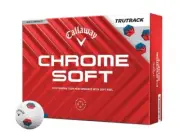 CALLAWAY CHROME SOFT TRUTRACK 2024 4 DOZEN GOLF BALLS - WHITE LOGO - NEW!