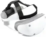 DEVASO Adjustable Head Strap for PlayStation VR2, Comfortable and Soft PSVR2 ...