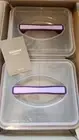 GLASSLOCK Handy 91 Oz Glass Food Storage set of 2 – Large Capacity Purple *New*
