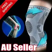 Knee Brace Knee Compression Sleeve Professional Silicone Knee Support Adjustable