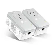 TP-Link TL-PA4010P AV600 Passthrough Powerline Starter Kit
