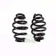 Black 3" Spiral Solo Seat Springs Chopper Bobber Retro Sportster CB Old School