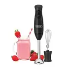 Bella Hand Mixer Immersion Blender 2 Speed BPA Free Kitchen Gadget Black