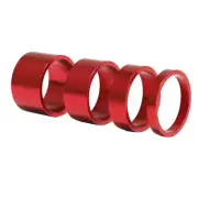 4Pcs/Set 5/10/15/20mm Aluminum Alloy Headset Stem Spacer 28.6mm Fork1222