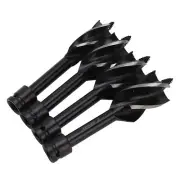 4 Pcs Wood Auger Bit 4 Flute DetachableWood Boring Bits Auger Drill Bit Set