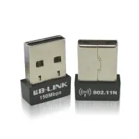 在飛比找露天拍賣優惠-【立減20】LB-LINK必聯正品迷你USB網卡150M無線