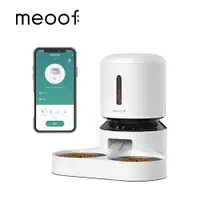 在飛比找松果購物優惠-【meoof】膠囊寵物自動餵食器 Wi-Fi 連線版 3L雙