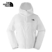 【The North Face】北面女款白色防潑水防曬連帽外套｜8AVBFN4