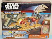 NEW Star Wars The Force Awakens Micro Machines ~ Millenium Falcon Playset #B3533