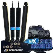 Front + Rear Sachs Max Shocks for Mitsubishi Challenger K96 PA 3.0 V6 Wagon 4WD