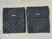 2x CORSAIR Empty Carry Pouches Magnetic Fold Closure Storage Soft Cases