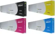 FULL SET COMPATIBLE ECO SOLVENT 440ML CARTRIDGES (C-Y-M-K)FOR MIMAKI JV3 (SS2)