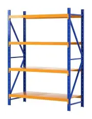 [Giantz] Garage Shelving Warehouse Rack 2x1.5m in Orange/Blue