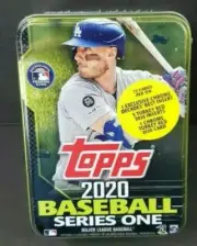 2020 Topps Series 1 Collectors Tin Cody Bellinger 75 Cards Factory Sealed HOT