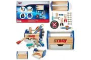 Disney Pixar Wooden Toys 20 Pieces Cars Tool Set Workshop Repair Car Play Gift