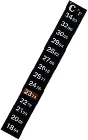 Upto 1x Aquarium Thermometer Fish Tank Sticker Temperature Strip Dual Scale HOT