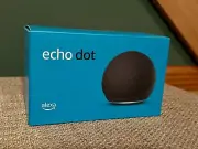Amazon Echo Dot 4th Generation Smart Speaker With Alexa - Charcoal - NIB