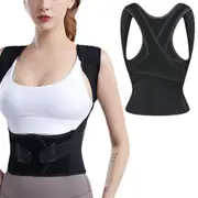 Adjustable Back Posture Corrector Back Posture Brace Lumbar Back Support Belt Shoulder Brace