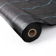 1.83m x 50m Weedmat Weed Control Mat Woven Fabric Gardening Plant PE