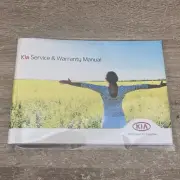 NEW BLANK KIA SERVICE LOG BOOK BOOKLET 2014-2016