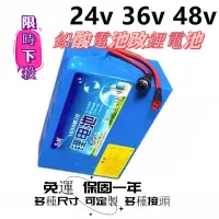 在飛比找蝦皮商城精選優惠-免運【保固一年  可定制】24v 36 V48V鋰電池電動車