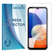 [Pack of 3] Samsung Galaxy A14 5G Premium Clear Edge-to-Edge Full Coverage Hydrogel Screen Protector Film by MEZON (Galaxy A14 5G, Hydrogel) – FREE EXPRESS