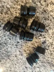 6PCS 1 Inch PVC Bulkhead Fitting, Bulkhead Water Tank Connector